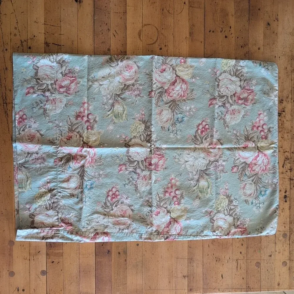 Ralph Lauren Charlette Rose Floral Standard Pillowcase Cotton Shabby Cottagecore